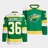 Men's Minnesota Wild #36 Mats Zuccarello Green 2022-23 Reverse Retro Stitched Jersey,baseball caps,new era cap wholesale,wholesale hats